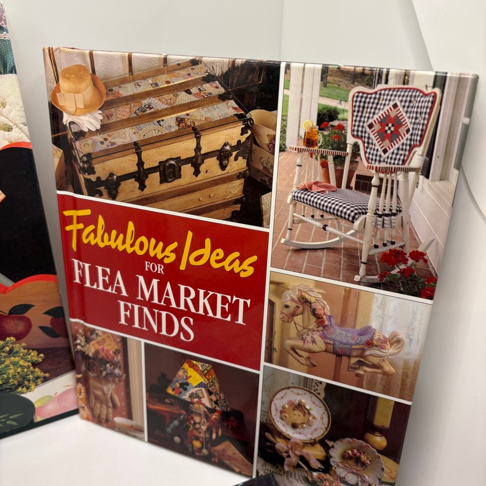 Craft & Home Decorating Books Lot: Country Style, Flea Market, Romance, Heart - Picture 4 of 8